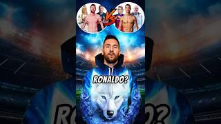 Team Messi vs Team Ronaldo - Messi asks Ronaldo