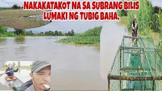 NAKAKATAKOT NA ANG TUBIG BAHA SA SUBRANG BILIS LUMAKI NA BABAHALA NA SI ATE AILLEN KALEV SA TUBIG