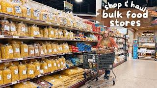 A trip to bulk food stores, budget meal prep, haul, and coffee chat!