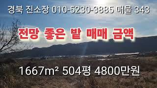 매물 343#경북 진소장 의성 부동산 #군위 부동산 #경북 부동산 #의성 토지 매매 #군위땅 매매 #과수원 매매 #촌집 매매 #임야 매매 #안동 땅 매매 #진소장 부동산