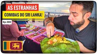 PROVANDO as EXCÊNTRICAS COMIDAS do SRILANKA