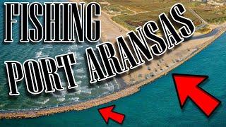 Fishing the Port Aransas and Fish Pass Jetties for Sheepheads and Spanish Macks