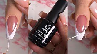 French Tip Gel Nails | French Tip With Gel Polish