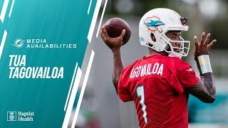 QB Tua Tagovailoa meets with the media | Miami Dolphins