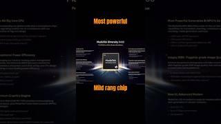 Most powerful mild rang chip dimensity 8400 #shortsfeed #smartphone #technews