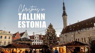 Christmas Markets in Tallinn, Estonia || European Christmas Market Tour 2024 Part 5