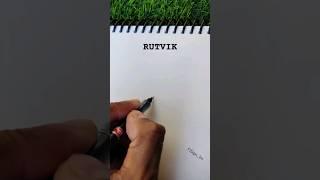 How to learn your signature?️#youtubeshorts#signature#shortsviral