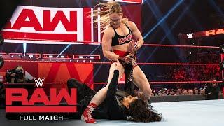 FULL MATCH - Ronda Rousey & Sasha Banks vs. Nia Jax & Tamina: Raw, Jan. 14, 2019