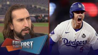 FIRST THINGS FIRST | Nick Wright reacts to Dodgers at Yankees - Tonight at 7 ET on Fox