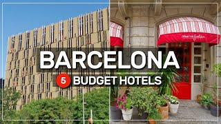  5 top BUDGET hotels in BARCELONA  #018