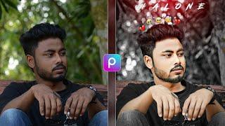 Picsart New Alone Concept Photo Editing 2024 || Sad Photo Editing || Picsart Editing