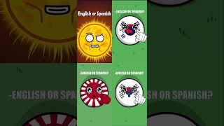 English or Spanish #countryballs