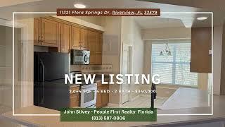 Beautiful Home and Community-Riverview - Tampa Suburb - For Sale