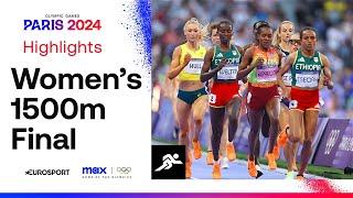 SUPERIOR FROM START TO FINISH!  | Women's 1500m Final Highlights | #Paris2024 #Olympics