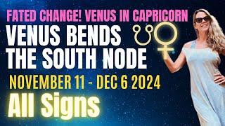 Venus enters Capricorn square the Nodes of Fate!  ALL SIGNS Forecast