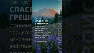 #словоистины #АндрейВовк #спасение #толькоПисание
