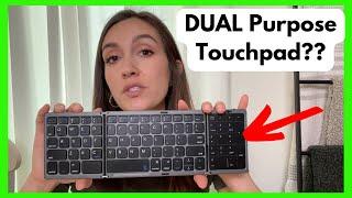 Trueque Foldable Keyboard - with Dual Purpose Touchpad!