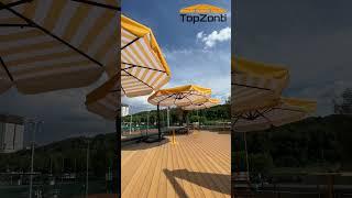Усиленные зонты для кафе от производителя Topzonti.ru