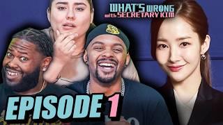 What's Wrong with Secretary Kim Episode 1 REACTION