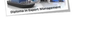 Diploma in Export Management in India Delhi Mumbai Chennai Dubai