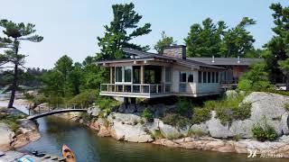 Burritts Island Cottage on Georgian Bay | Dewson Architects | 4K