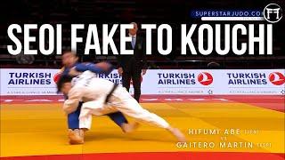 Judo Olympic Champion Abe Hifumi's Seoi Fake To Kouchi | COMPETITION MASTERCLASS