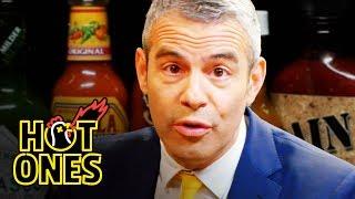 Andy Cohen Spills the Tea While Eating Spicy Wings | Hot Ones