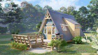 A-Frame Cabin House - Minh Tai Design MTD26