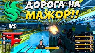 S1MPLE ПРОТИВ FAZE!! - FALCONS vs FAZE - ДОРОГА НА МАЖОР!! - Shanghai MAJOR 2024: RMR A (CS2)