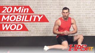 20 Min Beginner Mobility WOD by HASfit - Shoulder, Hip, Ankle, Thoracic Spine, & Wrist ROM