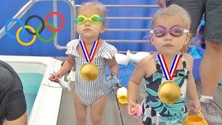 BABY OLYMPIC SWIMMERS