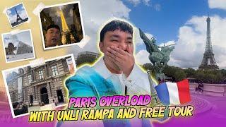 PARIS OVERLOAD WITH UNLI RAMPA AND FREE TOUR | CHAD KINIS VLOGS