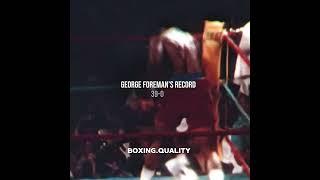 The first man to beat george foreman#boxing #muhammadali #edit