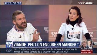 Boucherie Abolition - BFMTV Grand Angle 26-09-18