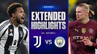 Juventus vs. Man. City: Extended Highlights | UCL League Phase MD 6 | CBS Sports