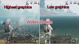 LifeAfter mobile highest Vs low graphics