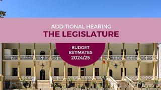 Additional Budget Estimates 2024-2025 - Hon Ben Franklin MLC - 11 March 2025