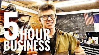 5 Hours to Build a Blacksmithing Business?