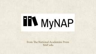 MyNAP - A Research Tool From The National Academies Press