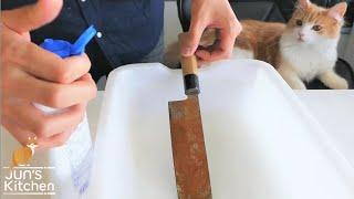 Polishing a Rusty Knife