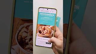 How to access delicious variation recipes for your NOMU MiniMakes Mix #minimakes #shorts
