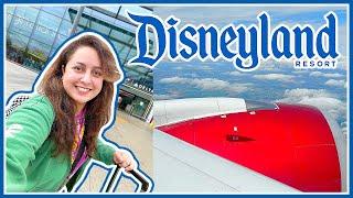 Disneyland CALIFORNIA Travel Day Vlog! Virgin PREMIUM Economy Experience & Downtown Disney 2024