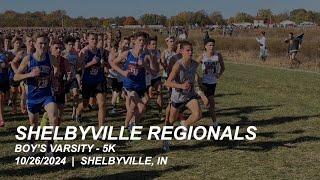 2024 Shelbyville Regionals  - Boys 5K - Sam Quagliaroli