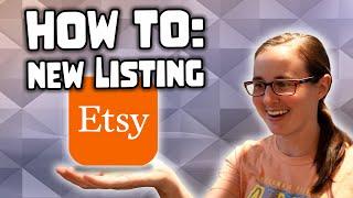 How I Create a New Etsy Listing - Full Walkthrough