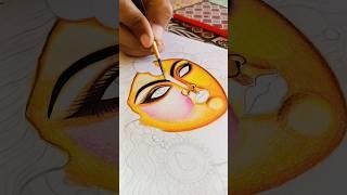 Happy Navratri 🪷🪷 || Navratri Special Drawing  #shorts #navratrispecial