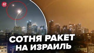 ПРЯМО СЕЙЧАС! Тель-Авив ПОД ОБСТРЕЛОМ (ВИДЕО). Над городом ДЫМ. Железный купол В ДЕЙСТВИИ