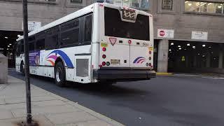 Buses in Newark, New Jersey 2023 - the largest city in NJ