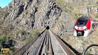 4K Cabride Nimes - Clermont-Ferrand "Le Cévenol" - 107 Tunnels - 71 Viaducs From 43 to 1023m