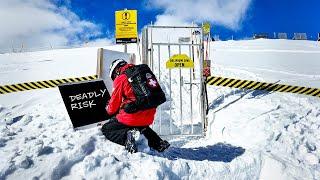 Warning: Canada’s Deadliest Ski Run – Military-Like Security! ️