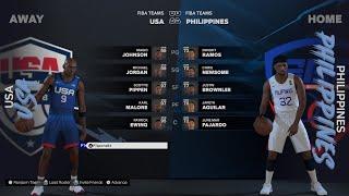 NBA 2K25 - Fiba Rosters in Play now, G-League, Historic, All-time & Current Rosters edited